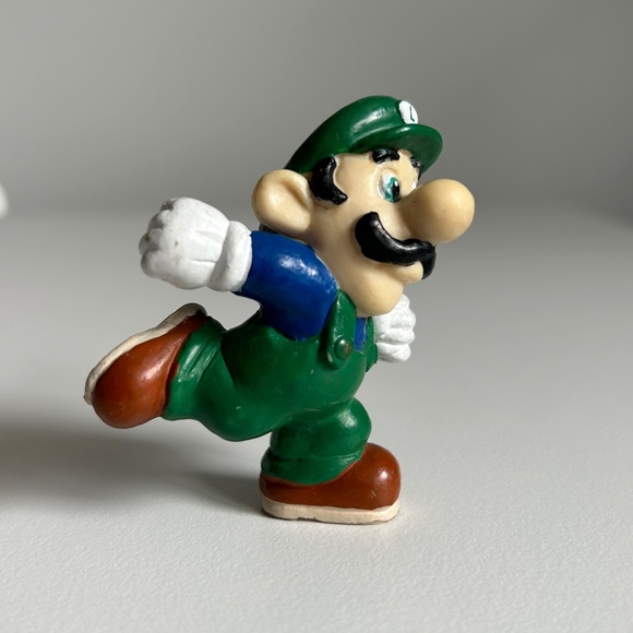 Vintage 1989 PVC Mario Brothers Figures Mario Luigi Koopa Set of 4 - Picture 10 of 16